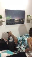 AnysJobs Rides Her Boss's Cock at Home in Step Fantasy