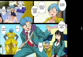Hinatahyuga23's Steamy DBZ Fantasy: Goten & Trunks Rock Mai's World