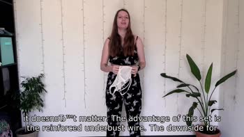 Terefur's Sultry White Lingerie Haul: A Playful Tease for Your Eyes