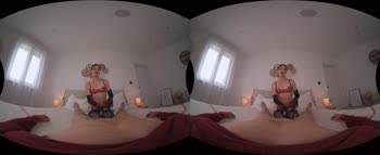 Little Caprice's Sensual VR Seduction: Nylon Feet & Handjob Bliss