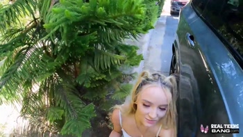 Maria Kazi's Public Blowjob Surprise Leads to Hotel Frenzy
