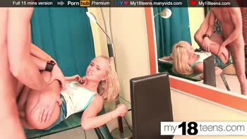 Jessica Miller's Czech Teen (18+) Seduction: Big Dick, Blowjob, and Anal