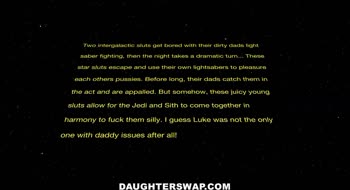 Star Wars Cosplay Sluts Swap Dads with Johnny Castle