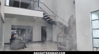 Star Wars Cosplay Sluts Swap Dads with Johnny Castle