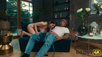 DADDY4K. Babe is fucking while boyfriend is not around