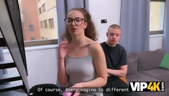 VIP4K. Nikol Raklova helps her Boyfriend make Money