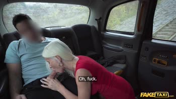 Big-Chested Czech Blonde Spills Secrets in Public, then Satisfied by Big Cock