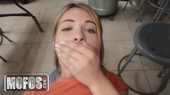 MOFOS - Horny Students Emma Bugg And Victor Ray Have A Steamy Hot Session In Classroom