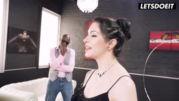 Anna de Ville's Tattooed Temptation: Black BBC in Deep Anal and Blowjob