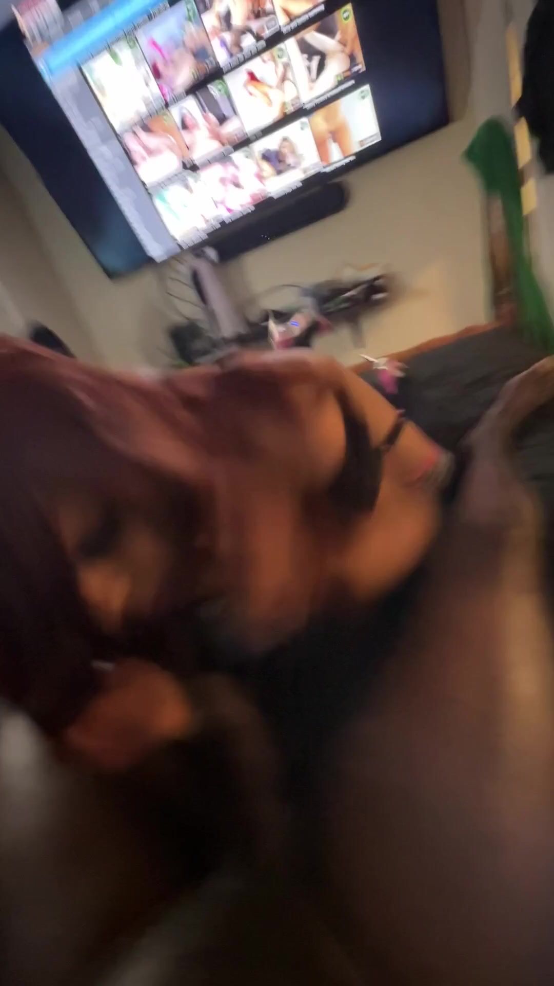 Latina Goth Trans Sucks Thick Black Dick