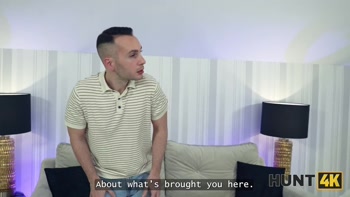HUNT4K. She was ready to make me cum in 15 seconds