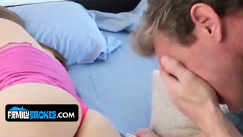 Thick Brunette Stepdaughter Alice March Seduces And Rides Her Stepdaddy