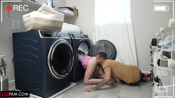 Stepdad Helps Himself To Stuck Stepdaughter's Cunt