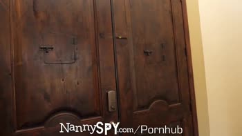 NANNYSPY Wife Watches Husband Bang Thieving Nanny
