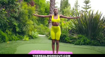 Ashley Aleigh's Fit Physique Meets Brad Newman's Big Cock