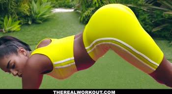 Ashley Aleigh's Fit Physique Meets Brad Newman's Big Cock