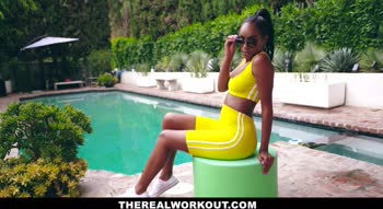 Ashley Aleigh's Fit Physique Meets Brad Newman's Big Cock