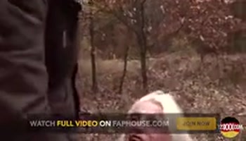 Slim Blonde MILF Feels Like Having Sex in the Open