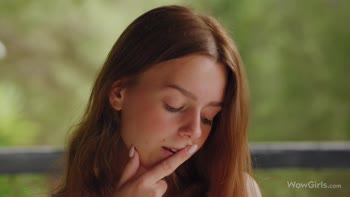 Amber's Flaming Fingering: A Sizzling Redhead Solo Show