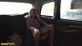 Mina Von D's Italian Seduction - Petite Redhead Rides Huge Cock in Fake Taxi