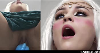 Fantasy Fulfilled: Elf's Egg-Laying Cosplay Delight