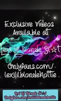 Lexi Lil Blonde Slut's Playful Deep Throat Session