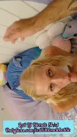 Lexi Lil Blonde Slut's Playful Deep Throat Session