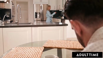 ADULT TIME - Naughty Pixie Smalls Craving Stepdad Keeps Teasing Him Leading To Sneaky Passionate Sex