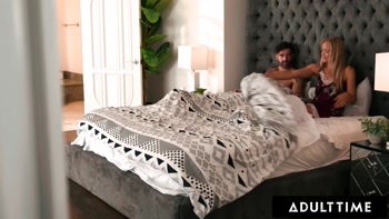 ADULT TIME - Naughty Pixie Smalls Craving Stepdad Keeps Teasing Him Leading To Sneaky Passionate Sex