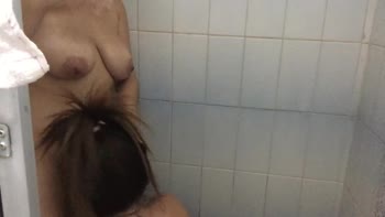 Niky_star's Bathroom Bliss: Licking Her Perfect Pussy