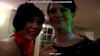 Santa Claus Fuck Young Female Students at a Party