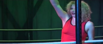 Blonde Mature Babe's Dripping Rosebud Gangbang in Wrestling Ring