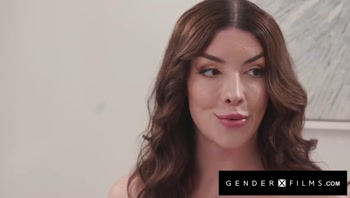 Brogan, Leah & Victoria's Trans Threesome Frenzy