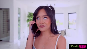 Horny Asian Stepsis Jade Kimiko Uses Slutty Pussy Seduction Powers For Stepbro's Big Cock