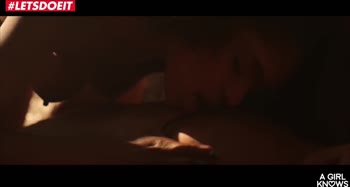 Ebony has beach sex with blonde teen (18+)