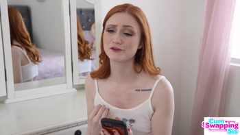 Jade Maris Shares Double Date With petite Redhead Friend Scarlet Skies