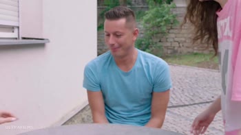 Lika Star Seduces Stranger into Sizzling Threesome