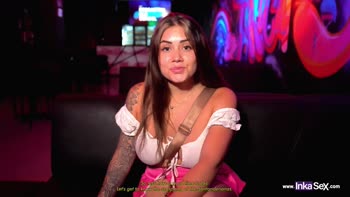 Sara Blonde's Colombian Club Sensation: Deep Throats & Cowgirl Delight