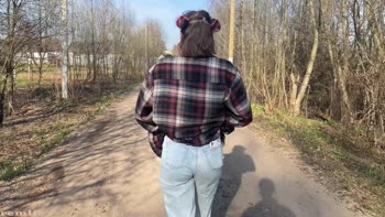 Remlic's Wild Forest Fling: Outdoor Cowgirl Creampie