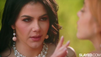 SLAYED BFF's Valentina & Little Dragon Scissor & Cum Hard