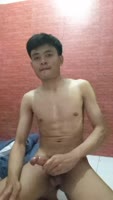 Keripik Benteng's Handsome Solo Show: Hot Asian College Boy Jerks Off