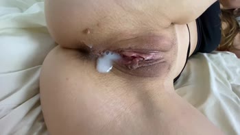 AriaHoe's Multi-Creampie Treat: Big Ass, Big Tits & Cum-Filled Delight