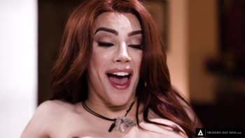 Tori's Cheating BF Gets Caught with Ariel Demure's Hot Trans Body