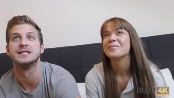 HUNT4K. Crazy fucking action performed by lovely dollface for money