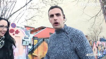 Gothic German Goddess Stella Star Gets Rough Fucked in Backseat by Pornfighter Long John