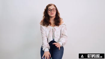 Leana Lovings' Big Tit Solo: Close Up Orgasmic Bliss