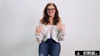 Leana Lovings' Big Tit Solo: Close Up Orgasmic Bliss