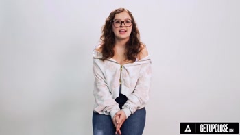 Leana Lovings' Big Tit Solo: Close Up Orgasmic Bliss