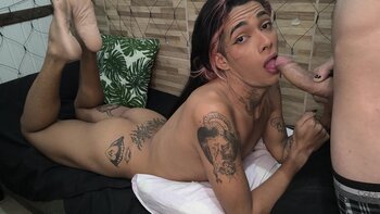 IngridDoll's Jaw-Dropping Deepthroat Frenzy with Caio Brasil