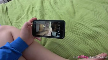 Slutty Stepsister Taylor Pierce Takes Stepbro's Cum After Catching Him and His Porn Collection
